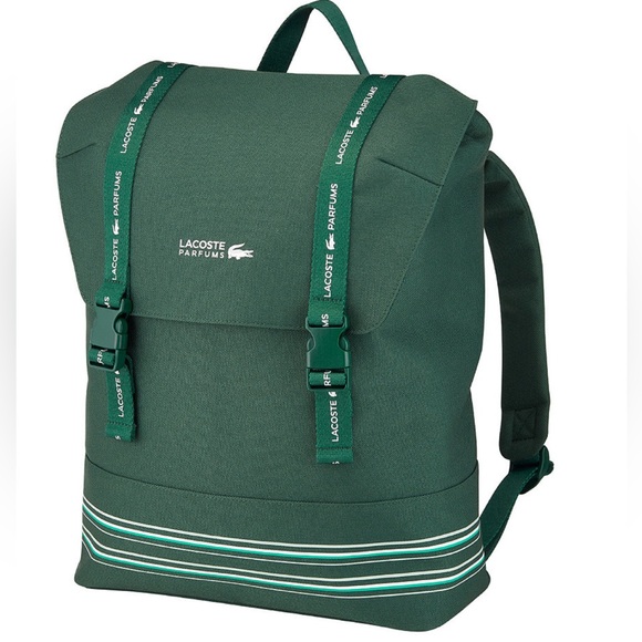 Lacoste Green Backpack unisex - Picture 2 of 6